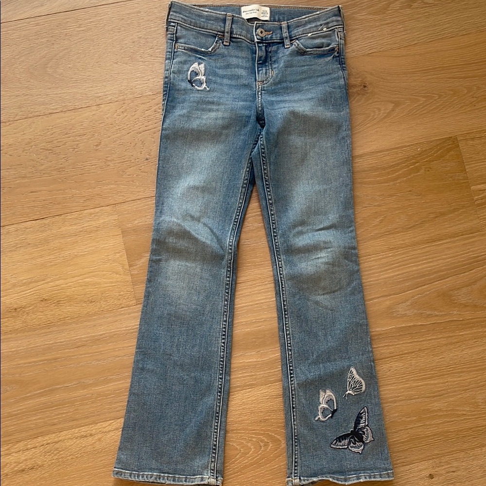 Abercrombie Kids Blue Flared Jeans
